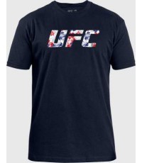 UFC Adrenaline Unrivaled by Venum Max Holloway Vyriški marškinėliai - Midnight Navy