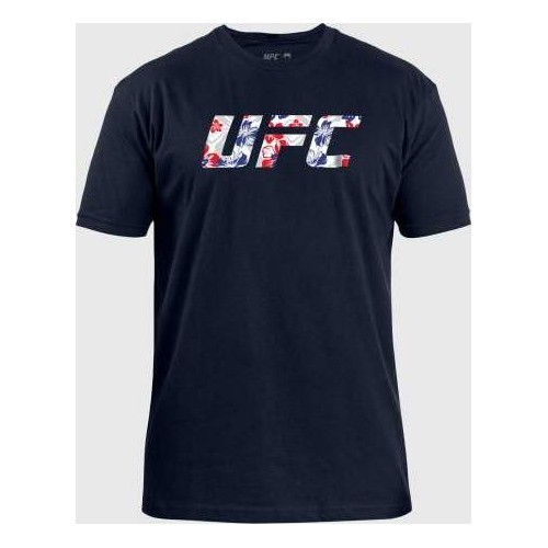 UFC Adrenaline Unrivaled by Venum Max Holloway Vyriški marškinėliai - Midnight Navy