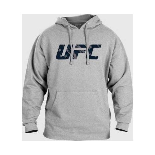 UFC Adrenaline Unrivaled by Venum Justin Gaethje Unisex džemperis su gobtuvu - Heather Grey