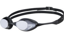 Очки для плавания Arena Cobra Swipe Mirror, серебристо-чёрные