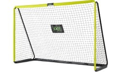 Plieniniai futbolo vartai EXIT Tempo 300x200 cm - žali/juodi