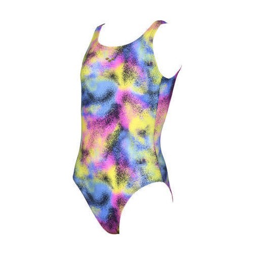 One-Piece Girl's Swimsuit Arena G U Back All, Multicolor - 200