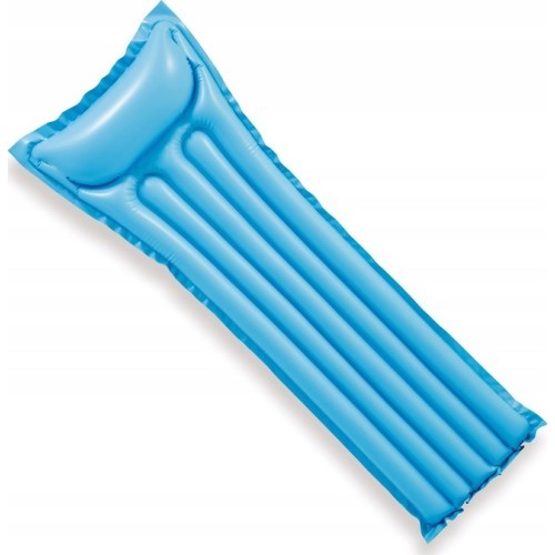 Inflatable swimming mattress 183x69 cm blue - 59703 INTEX
