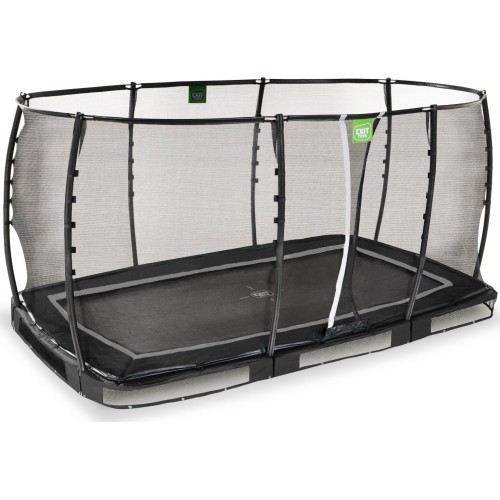 EXIT Allure Premium ground trampoline 244x427cm - black