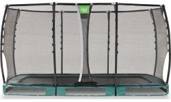 EXIT Allure Premium ground trampoline 214x366cm - green