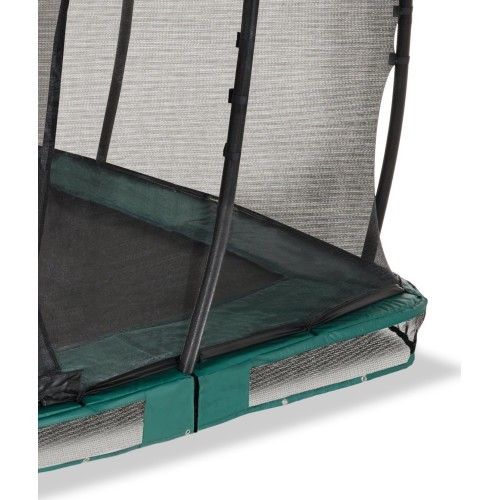 EXIT Allure Premium ground trampoline 214x366cm - green
