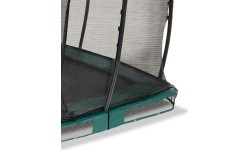 Встраиваемый в землю батут EXIT Allure Premium 214x366 см, зелёный