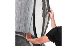 EXIT Allure Premium ground trampoline 244x427cm - black
