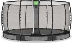 Įleidžiamas batutas EXIT Allure Premium ø427 cm, juodas