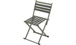 Foldable Camping Chair with Backrest Cattara Nature