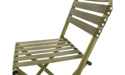 Foldable Camping Chair with Backrest Cattara Nature