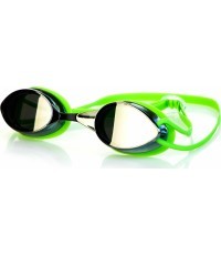 Plaukimo akiniai su dviem juostelėmis, žali Spokey SPARKI