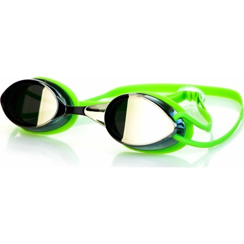 Очки для плавания с двумя полосками зеленые Spokey SPARKI