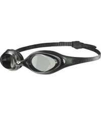 Spider swimming glass black, smoke