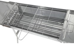 Foldable charcoal grill IGRANE 30x60cm
