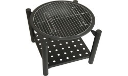 SABATINI fireplace with grill grate and lid