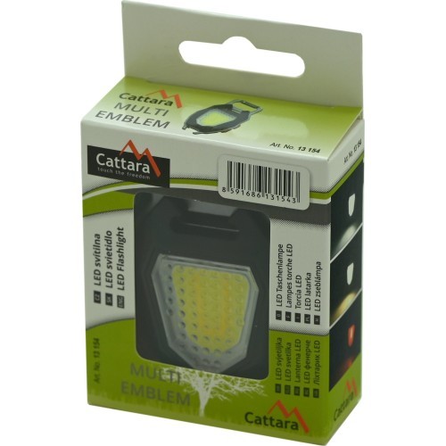 Flashlight COB 560lm MULTI EMBLEM with lighter