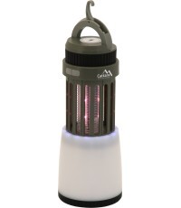 Flashlight PLUM retractable rechargeable + insect catcher