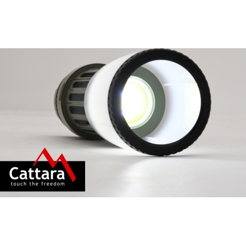 Flashlight PLUM retractable rechargeable + insect catcher