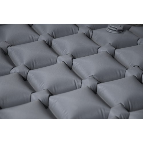 Туристическая подушка CRYSTAL 195x58x5 см, серая