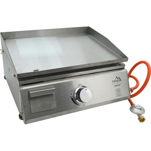 NAPOLI tabletop gas grill + pizza oven + grill plate