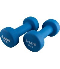 Neopreniniai hanteliai Yate, 2x3 kg