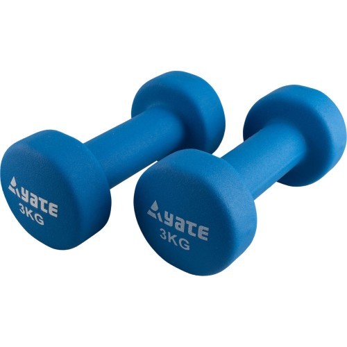 Neopreniniai hanteliai Yate, 2x3 kg