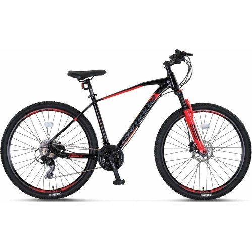 Велосипед Umit Camaro HYD 29", размер 16"(41см), красный/черный
