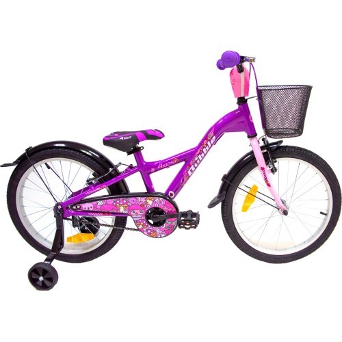 Велосипед 4KIDS Bubble 20", размер 10"(25,5 см), фиолетовый/розовый