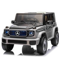 Elektromobilis Mercedes Benz EQG, sidabrinis