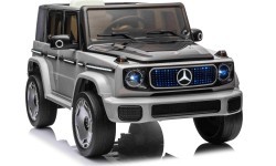 Электромобиль Mercedes Benz EQG, серебристый