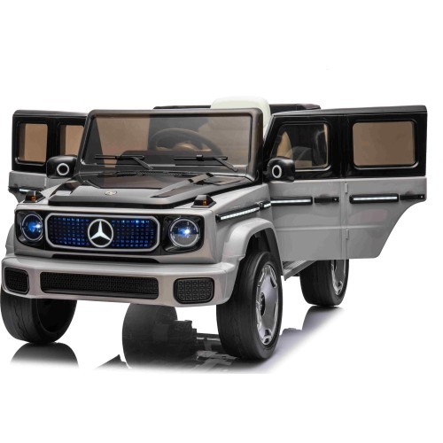 Электромобиль Mercedes Benz EQG, серебристый