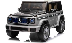 Elektromobilis Mercedes Benz EQG, sidabrinis