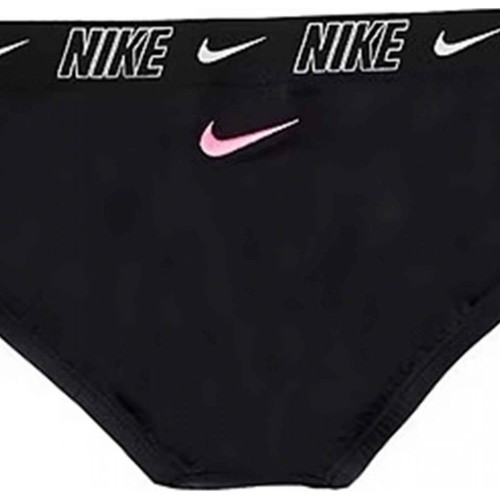Nike купальник для девочек Nk G Logo Tape Crossback Black NESSE728 001