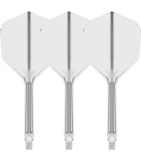 Smiginio sparneliai Target K-Flex No.6 Medium, 3 vnt. - Skaidri