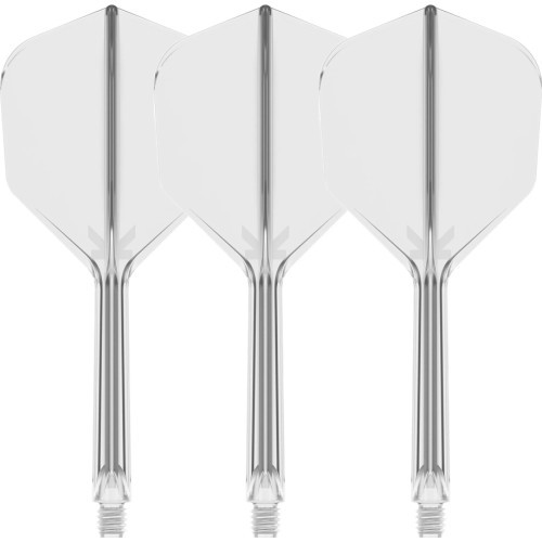 Оперения для дротиков Target K-Flex No.6 Medium, 3 шт. - Прозрачный