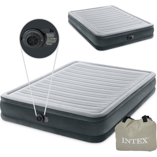 Inflatable mattress 203x152cm with pump Intex 67770