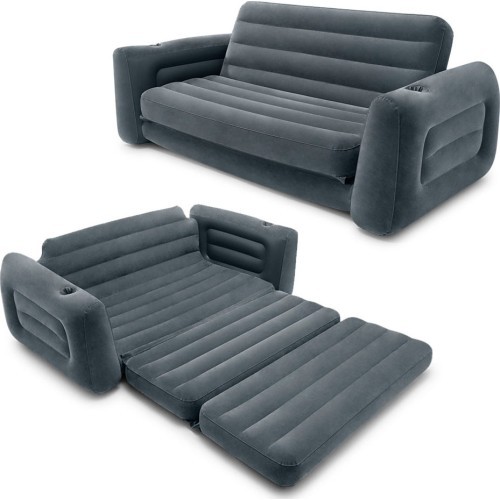 Надувной диван-кровать трансформируемый матрас 2-в-1 INTEX 66552