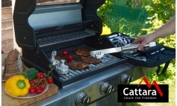 Grill tool set Cattara - 27 pcs., textile case