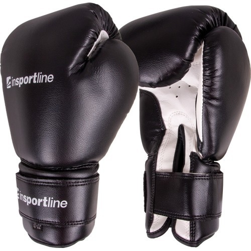 Boxing Gloves inSPORTline Metrojack - Juoda, balta