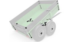 Didelė priekaba – surinkimo rinkinys Tandem Trailer XL