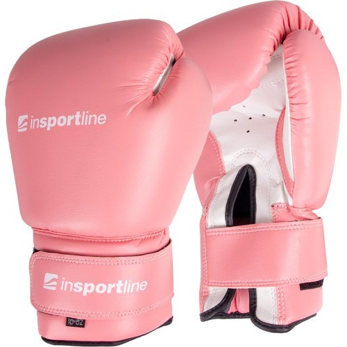 Boxing Gloves inSPORTline Ravna - Pink-white