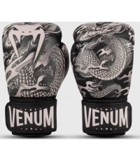 Venum Dragon's Flight Boxing Gloves - Black/Sand