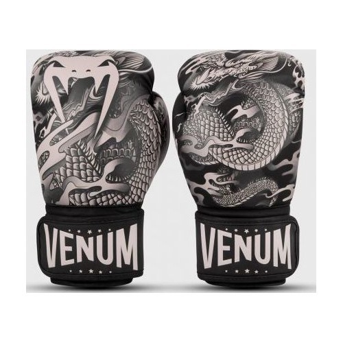 Venum Dragon's Flight Boxing Gloves - Black/Sand