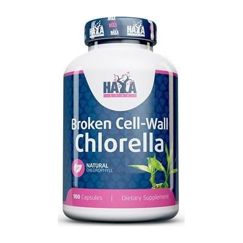 Haya Labs Broken Cell Wall Chlorella 100 caps