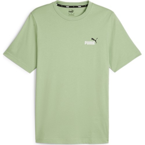 Мужская футболка Puma Ess+ 2 Col Small Pure Green 674470 95