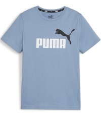 Подростковая футболка Puma Ess+ 2 Col Logo Tee, синяя 586985 20