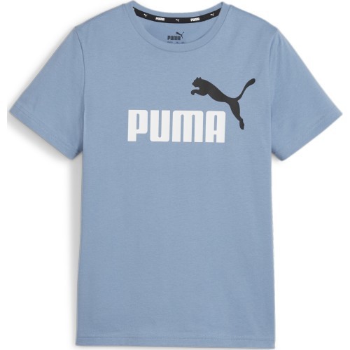 Puma Ess+ 2 Col Logo Tee Junior T-shirt Blue 586985 20