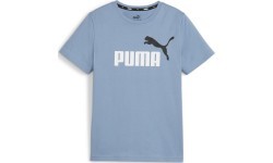Puma Marškinėliai Paaugliams Ess+ 2 Col Logo Tee Blue 586985 20