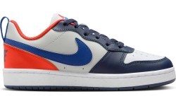 Nike Court Borough Low sneakers, juniors, Blue Orange DV5456 401